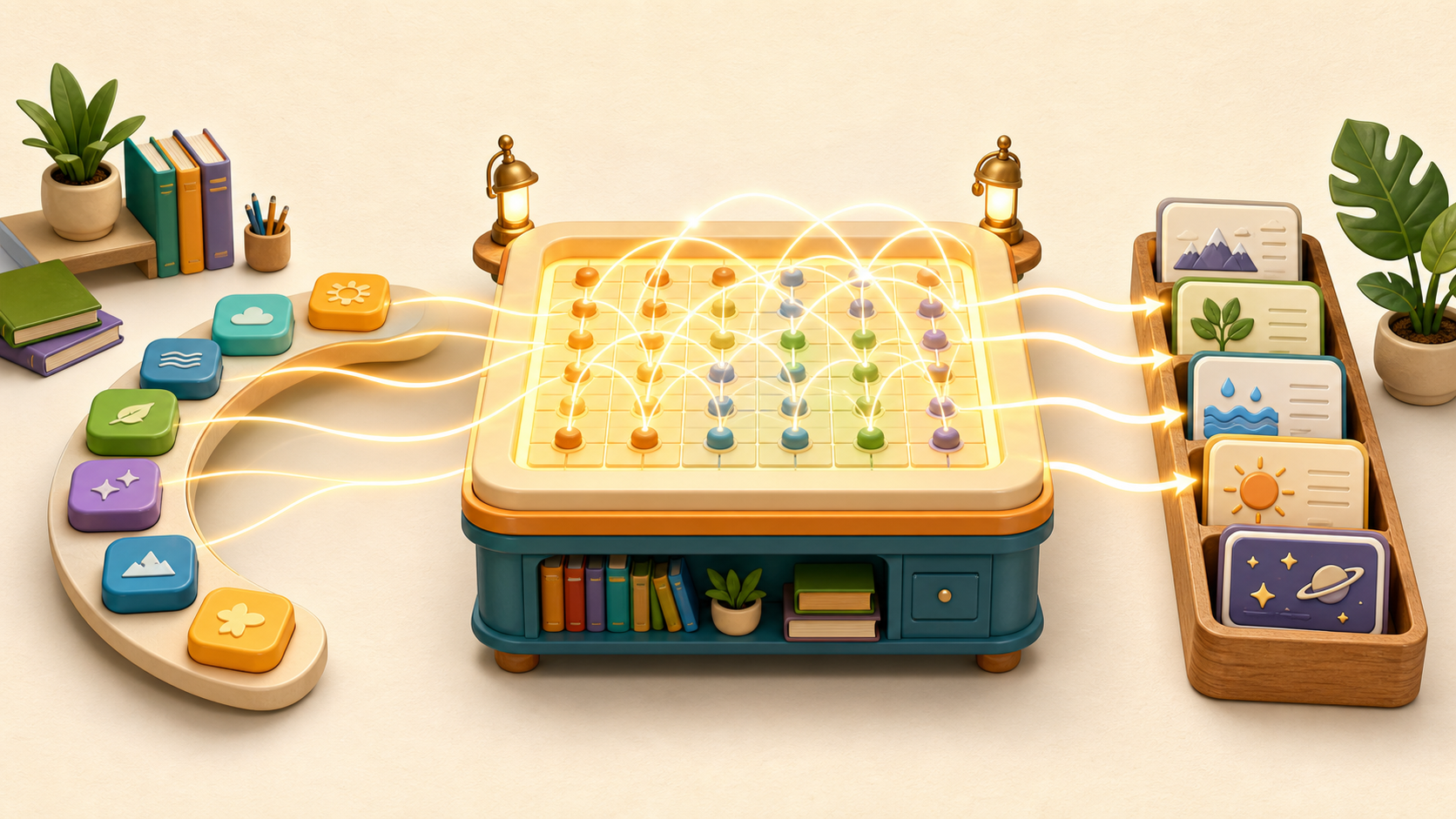 Transformer reading workshop illustration